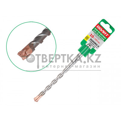 10х100х160 мм бур (сверло) SDS-plus QUADRO-X ВОЛАТ 83010-160