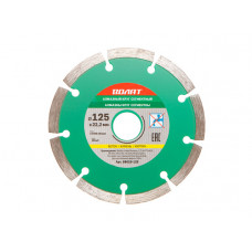 Алмазный круг 125х22 мм универс. сегмент. ВОЛАТ в Шымкенте Алмазный круг 125х22 мм универс. сегмент. ВОЛАТ в Шымкенте