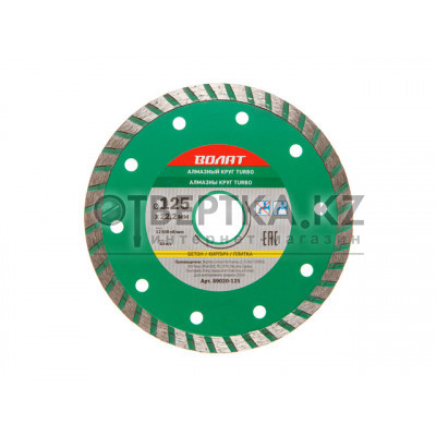 Алмазный круг 125х22 мм универс. Turbo ВОЛАТ 89020-125