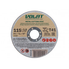 Круг отрезной 115х1.0x22.2 мм для металла ВОЛАТ LIGHT в Астане