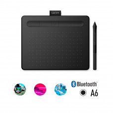 Графический планшет Wacom Intuos Small Bluetooth (CTL-4100WLK-N) Чёрный в Кокшетау