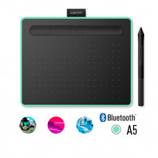 Графический планшет Wacom Intuos Medium Bluetooth (CTL-6100WLE-N) Зелёный в Таразе