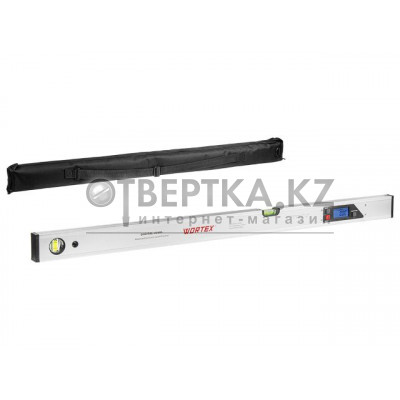 Уровень электронный WORTEX DL 1000 в кор. 4х90, погр.(0,90): 0,05,остальн.: 0,2, 1000 мм 0323277