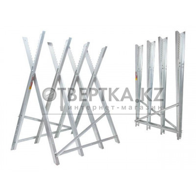 Козлы для распилки дров WORTEX SH 8379 830х830х790 мм, 100 кг макс. нагрузка 0329005