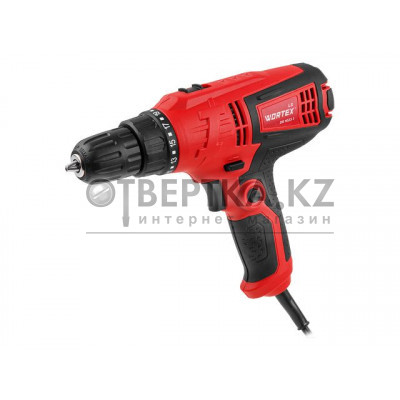 Дрель-шуруповерт WORTEX LX DR 1023-1 в кор. 280 Вт, 28 Нм, 2 скор. 0334331