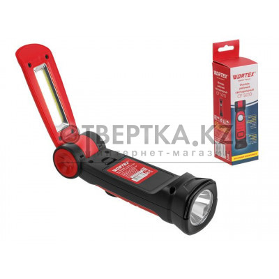 Фонарь светодиодный Wortex CF 5010 в кор. 50-100 Лм, 2 режима, магнит 1323375 Фонарь светодиодный Wortex CF 5010 в кор. 50-100 Лм, 2 режима, магнит 1323375