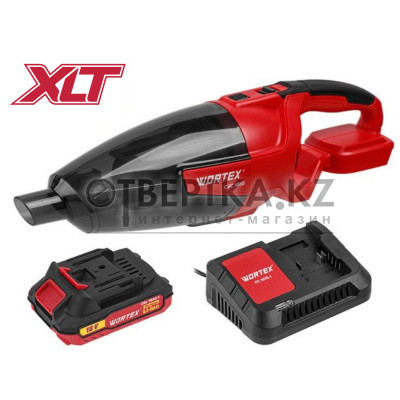 Аккум. пылесос WORTEX CVC 1860 в кор. МЕГА АКЦИЯ ALL1 18 В, автомобильный, 1х2А*ч 1325404