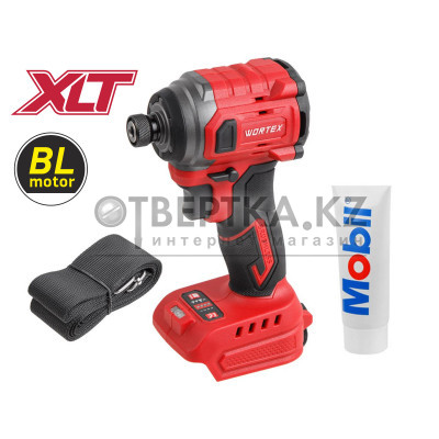 Аккум. ударный гайковерт/винтоверт WORTEX CWR 0218 в кор. XLT SOLO БЕСЩЕТ., 18 В, 220 Н*м 1329729