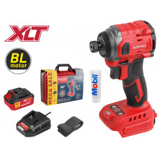 Аккум. ударный гайковерт/винтоверт WORTEX CWR 0218 в чем. XLT 1x4 А*ч, БЕСЩЕТ., 18 В, 220 Н*м