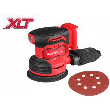 Аккум. эксцентриковая шлифмашина WORTEX COS 1218-1 E в кор. ALL1 SOLO 18В, 125 мм, 6000-13000 об/мин