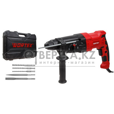 Перфоратор WORTEX RH 2621 в чем. + (2 зубила, 3 сверла) 1333519
