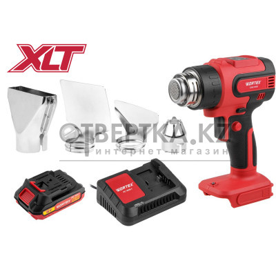 Аккум. термовоздуходувка WORTEX CHG 5518 в кор. ALL1 XLT SET 18 В, 1 скор., 300-550 °C 1333610