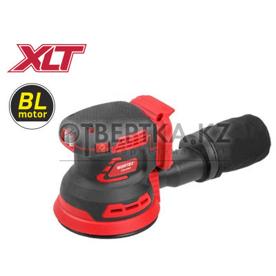 Аккум. эксцентриковая шлифмашина WORTEX COS 1218 E в кор. ALL1 SOLO в кор. БЕСЩЁТ., 18В, 125 мм, 700 1334402