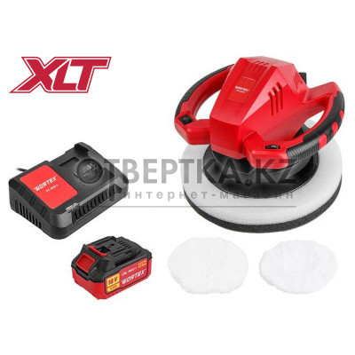 Аккум. полировальная машина WORTEX CPM 2518 E в кор. ALL1 XLT с акб и з/у SET 1334508