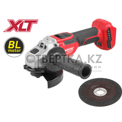 Аккум. углошлифмашина WORTEX CAG 1812-2 E в кор. XLT SOLO БЕСЩЕТ., 18 В, 125 мм, 3000-8500 об/мин 1334916