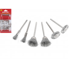 Набор щеток для гравера из нерж. стали WORTEX в Павлодаре
