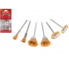 Набор щеток для гравера латунных WORTEX в Павлодаре