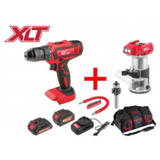 Аккум. дрель-шуруповерт WORTEX BD 1825-1 DLi в кор. ALL1 + АКЦИЯ! в Астане