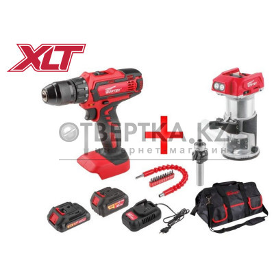 Аккум. дрель-шуруповерт WORTEX BD 1825-1 DLi в кор. ALL1 + АКЦИЯ! BD18251DLi0029A5