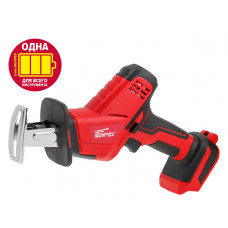 Аккум. сабельная пила WORTEX CSR 1018 E в кор. ALL1 SOLO 18В, дер.100 мм