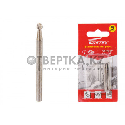 Гравировальный резец 3 мм WORTEX ETAM3203018 Гравировальный резец 3 мм WORTEX ETAM3203018