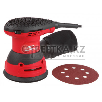 Эксцентриковая шлифмашина WORTEX RS 1235 E в кор. 320 Вт, 125 мм, 6000 - 13000 об/мин RS1235E01319