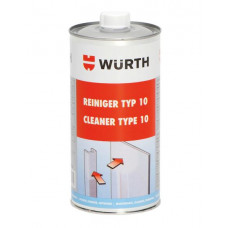 Очиститель для пластика ПВХ Wurth тип 10 (1 л) 089210010