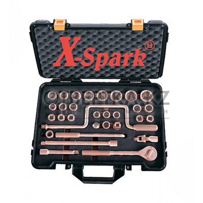 Набор торцевых головок с принадлежностями X-Spark AL-BR 101J
