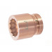 Головка торцевая ударная  X-Spark AL-BR 108-85