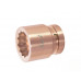 Головка торцевая ударная 1" 95mm X-Spark AL-BR 108-95