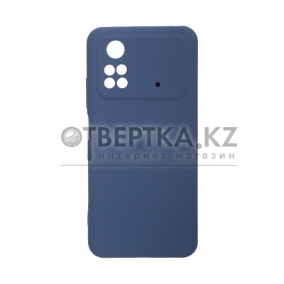Чехол для телефона X-Game XG-HS130 для POCO M4 Pro Силиконовый Синий
