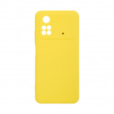 Чехол для телефона X-Game XG-HS131 для POCO M4 Pro Силиконовый Жёлтый в Шымкенте