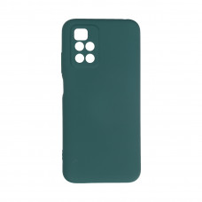 Чехол для телефона X-Game XG-HS16 для Redmi 10 Силиконовый Тёмно-зелёный в Шымкенте