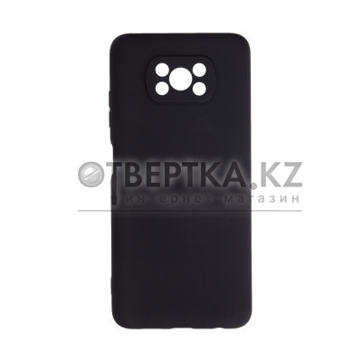 Чехол для телефона X-Game XG-HS41 для POCO X3/X3 Pro Силиконовый Чёрный XS-HS41