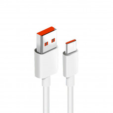 Интерфейсный кабель Xiaomi 6A Type-A to Type-C Cable Белый в Алматы
