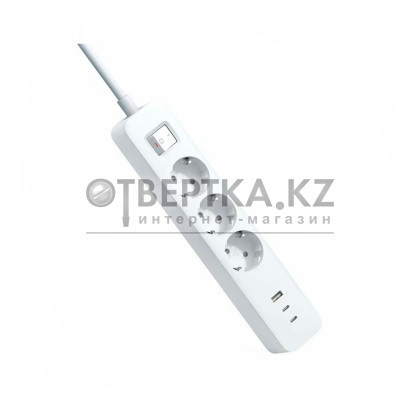 Удлинитель Xiaomi 20W Power Strip (2C1A) EU XMCXB01EU Удлинитель Xiaomi 20W Power Strip (2C1A) EU XMCXB01EU