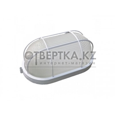 Светильник овал/белый/решетка 100Вт, IP54 (НБП 04-100-002) Юпитер JP1302-02 Светильник овал/белый/решетка 100Вт, IP54 (НБП 04-100-002) Юпитер JP1302-02