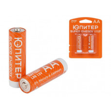 Батарейка AA LR6 1,5V alkaline 2шт. ЮПИТЕР
