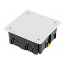 Коробка распаечная СП 110х110х45мм, крышка, пласт.лапки IP20 ЮПИТЕР