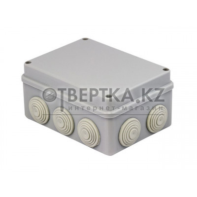 Коробка распаечная ОП 150х110х70мм, 10 мембр. вх. IP55 ЮПИТЕР