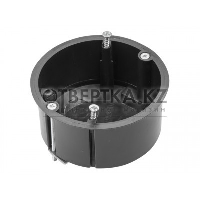 Коробка установочная (подрозетник) 73х45мм, мет.лапки IP20 ЮПИТЕР