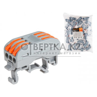 Клемма соединительная проходная СК-223D (2.5 мм2) (25 шт) ЮПИТЕР JP7201-14