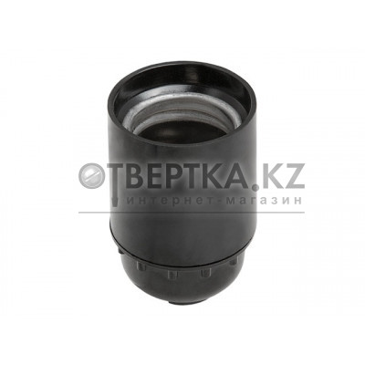 Патрон Е27 карболитовый подвесной, черный Юпитер JP7700-02