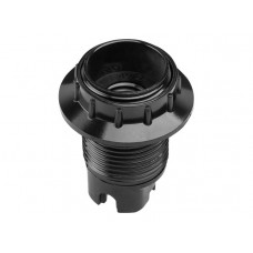 Патрон Е14 карболитовый с кольцом, черный Юпитер в Атырау