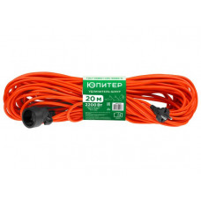 Удлинитель-шнур 20м (1 роз., 2,2кВт, б/з, ПВС 2х1) Юпитер в Шымкенте Удлинитель-шнур 20м (1 роз., 2,2кВт, б/з, ПВС 2х1) Юпитер в Шымкенте