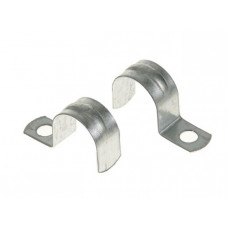Скоба металлическая однолапковая d 12-13 мм (10шт) Юпитер