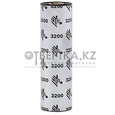 Красящая лента Zebra 3200 Premium Wax/Resin 110/450 03200BK11045