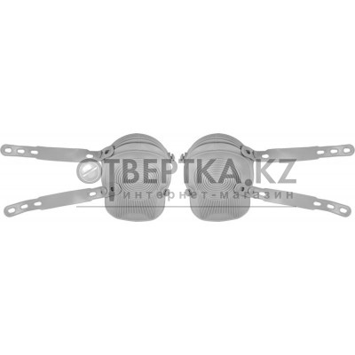 ЗУБР ФОРТ влагостойкие с цельнолитой резиновой чашкой, противоскользящая поверхность, наколенники защитные ПРОФЕССИОНАЛ (11520)