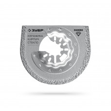 ЗУБР DIAMOND 65x2.2 мм полотно дисковое с алмазным зерном Р40: керамика, мрамор, стекло, кирпич (15584-65) в Актобе