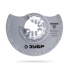 ЗУБР DIAMOND 85x2.2 мм полотно дисковое с алмазным зерном Р40: керамика, мрамор, стекло, кирпич (15584-85) в Актобе